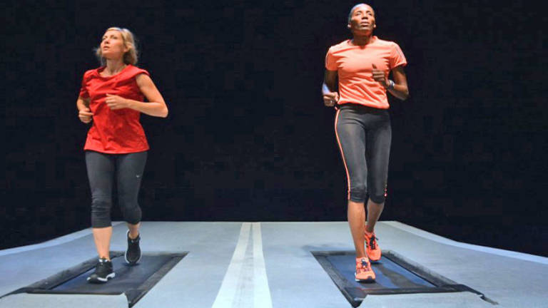 La maratona di Ravenna a teatro con Fiona May e Luisa Cattaneo La maratona di Ravenna a teatro con Fiona May e Luisa Cattaneo