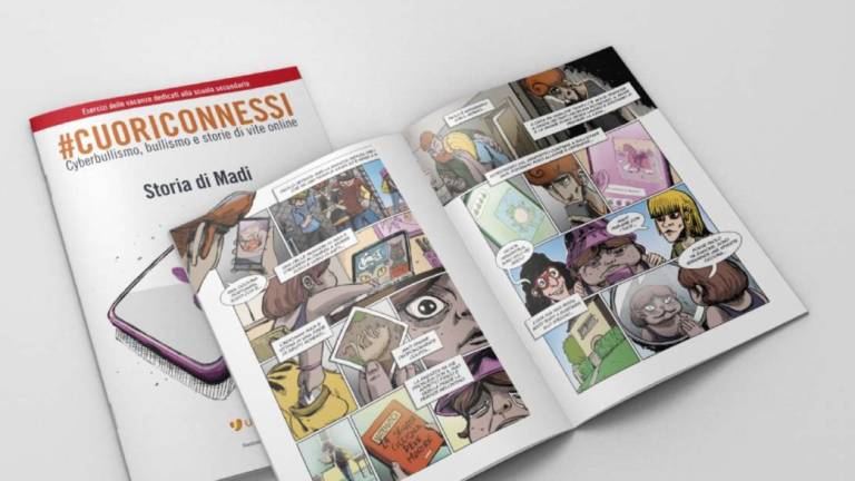 Forlì, ecco Cuori connessi: un fumetto contro il bullismo grazie a Polizia e Unieuro Forlì, ecco Cuori connessi: un fumetto contro il bullismo grazie a Polizia e Unieuro