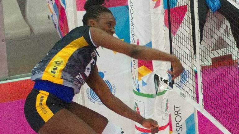 Volley A2 donne, Coulibaly: Questa Omag-Mt è davvero tosta Volley A2 donne, Coulibaly: Questa Omag-Mt è davvero tosta
