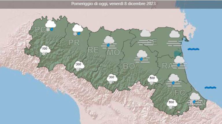 Meteo Romagna, ecco la neve in Valle del Savio VIDEO Meteo Romagna, ecco la neve in Valle del Savio VIDEO