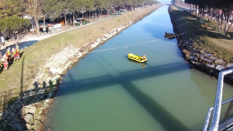Cesenatico, esercitazione della Croce Rossa al canale Tagliata di Zadina - Gallery Cesenatico, esercitazione della Croce Rossa al canale Tagliata di Zadina - Gallery