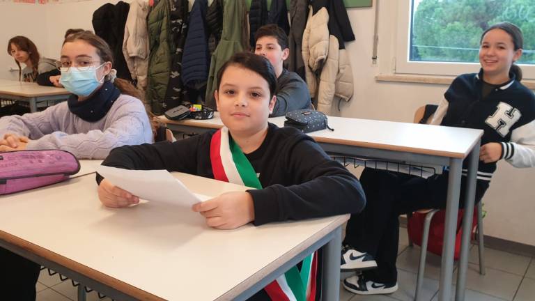 Savignano ha eletto il suo nuovo sindaco dei ragazzi Savignano ha eletto il suo nuovo sindaco dei ragazzi