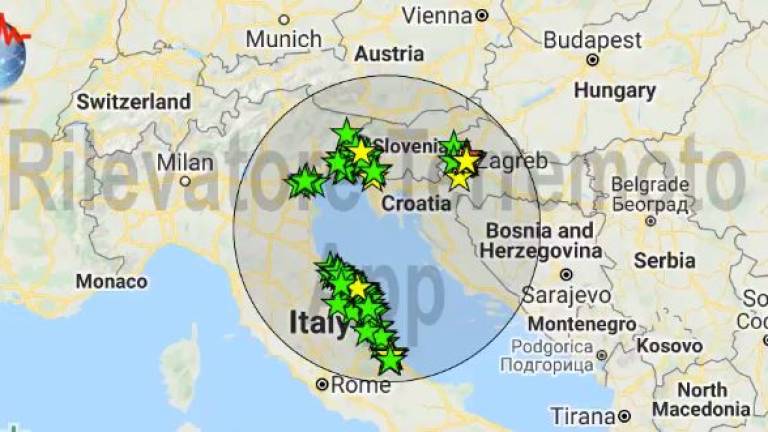 Terremoto: segnalazioni in tutta la Romagna Terremoto: segnalazioni in tutta la Romagna