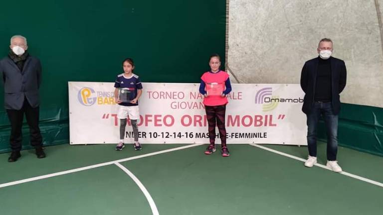 Tennis Under, la Pellandra vince a Pesaro Tennis Under, la Pellandra vince a Pesaro