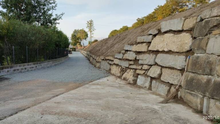 Gatteo, finiti i lavori di protezione del torrente Rigossa Gatteo, finiti i lavori di protezione del torrente Rigossa