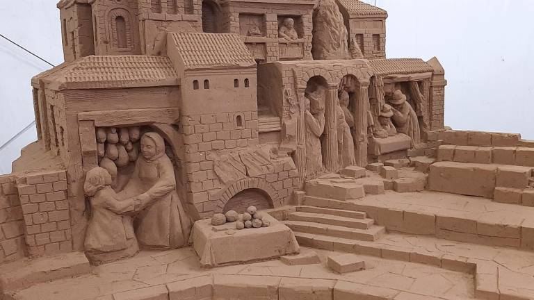 Rimini, il presepe sulla sabbia inizia a prendere forma - Gallery Rimini, il presepe sulla sabbia inizia a prendere forma - Gallery