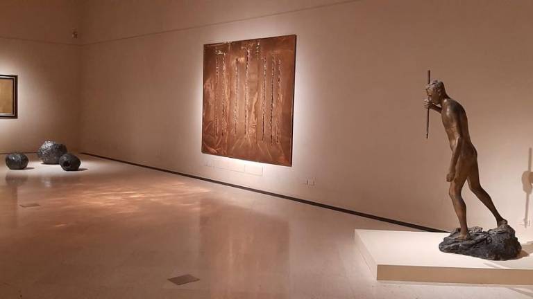Lucio Fontana e Carla Lonzi, alla Fondazione Magnani 50 opere in mostra Lucio Fontana e Carla Lonzi, alla Fondazione Magnani 50 opere in mostra
