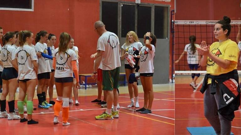 Csi Clai Volley, under 16 al lavoro sotto la guida di Linguerri e Costagliola Csi Clai Volley, under 16 al lavoro sotto la guida di Linguerri e Costagliola