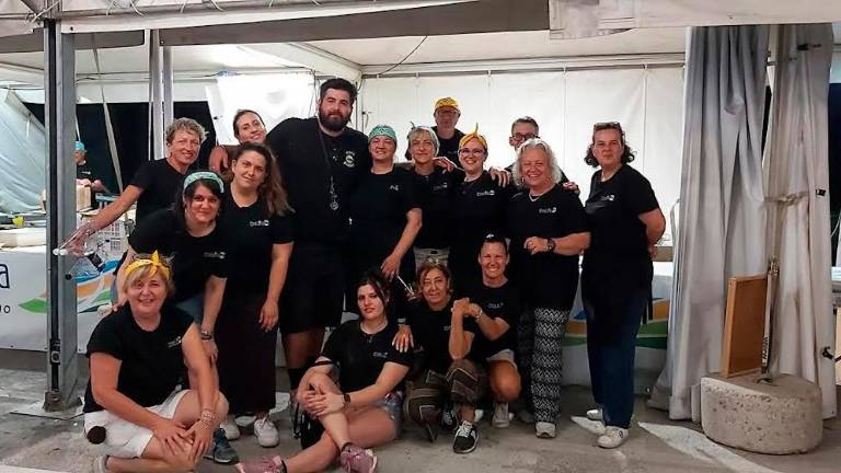 Volontari e volontarie della Pro loco di Sala Volontari e volontarie della Pro loco di Sala