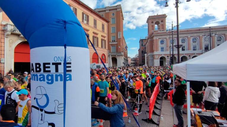 Ecco la partenza della Diabete Marathon