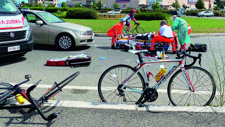 Cesena, morto il poliziotto investito domenica in bicicletta Cesena, morto il poliziotto investito domenica in bicicletta