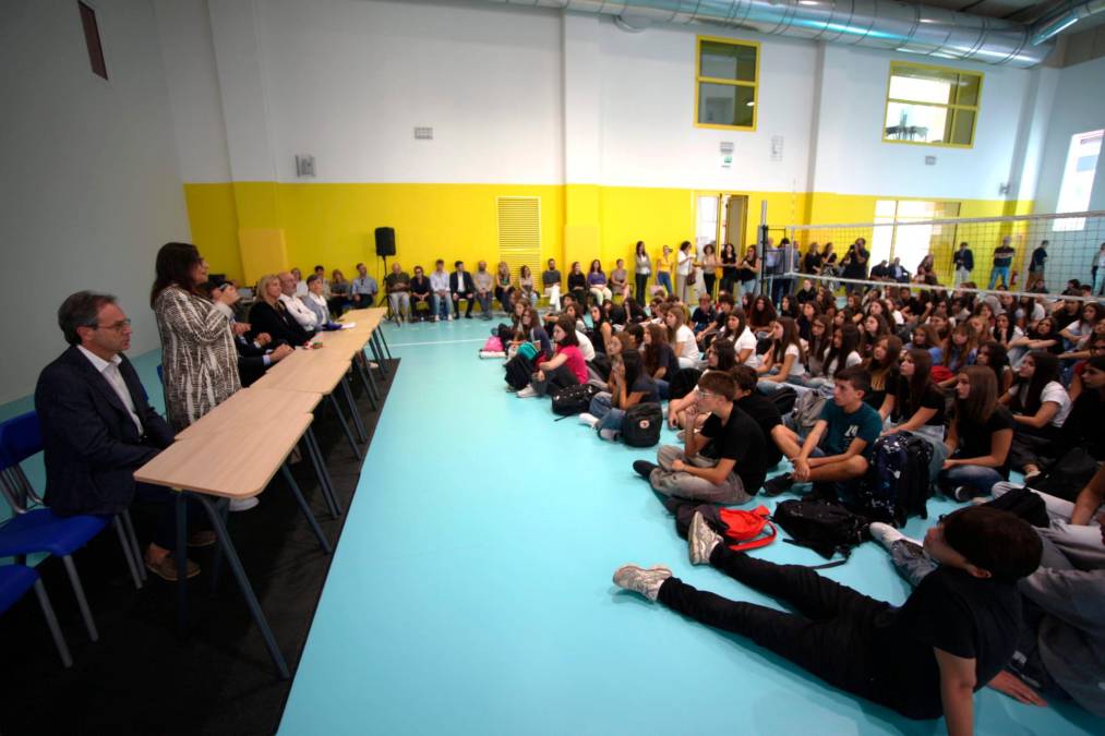 Ravenna, Liceo Classico: inaugurata la nuova palestra - Gallery