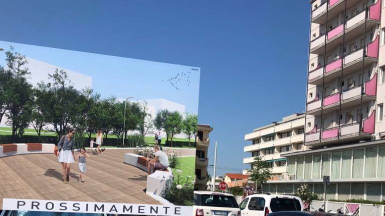 Riccione, già sul lungomare i progetti del Goethe e Shakespeare