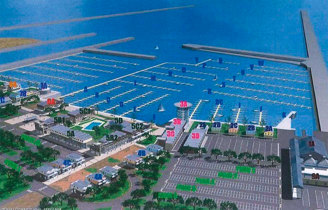 Il rendering del progetto che ha cambiato il volto a Marina di Ravenna