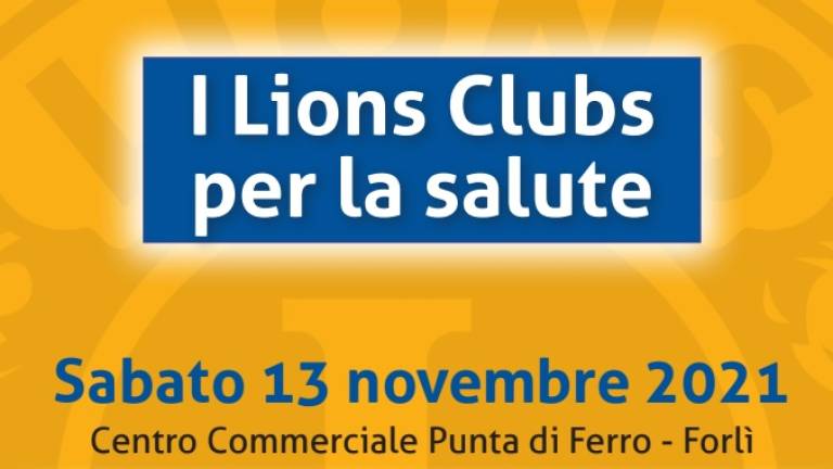 Forlì, sabato uno screening gratuito della glicemia grazie ai Lions Club