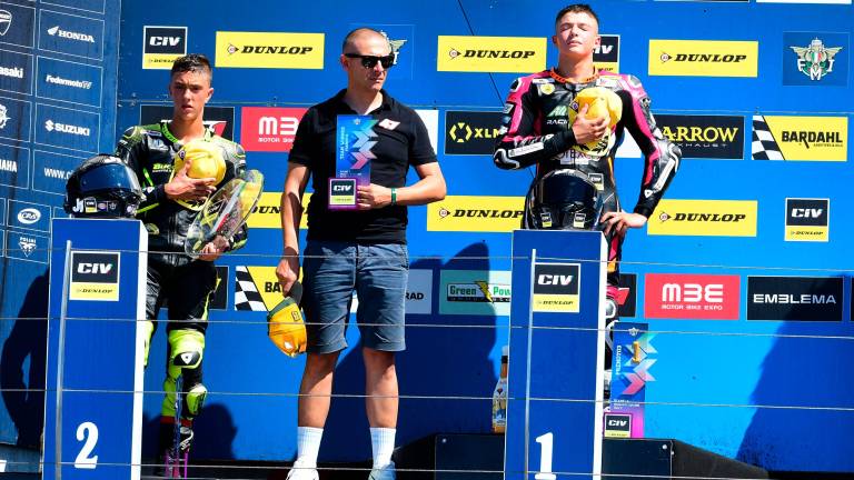 Pritelli e Galiuto sul podio di gara2