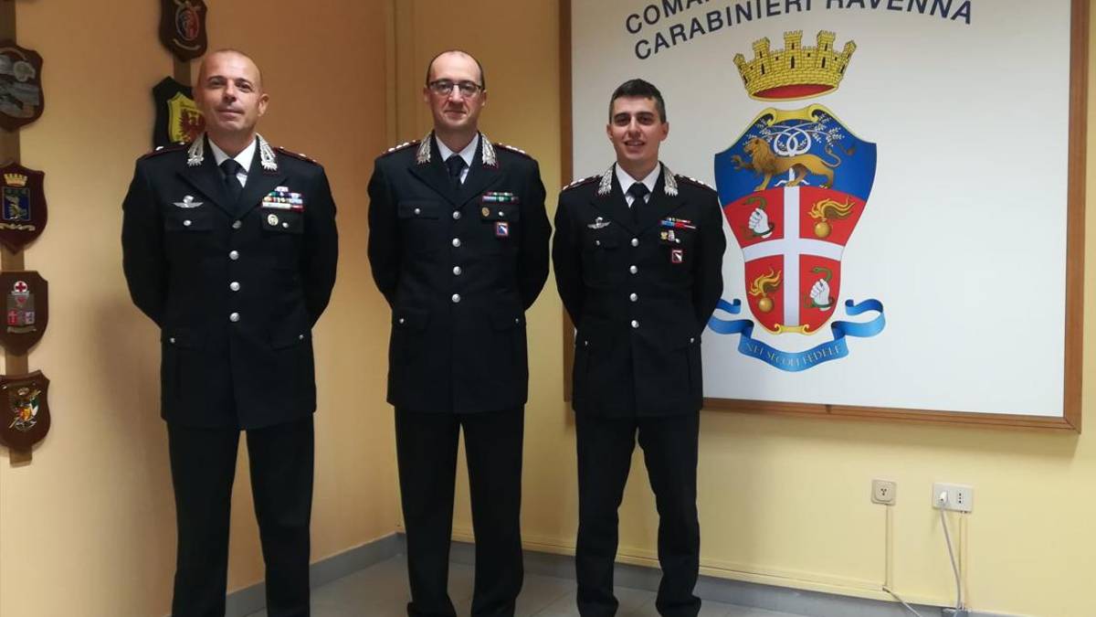 Carabinieri, due nuovi ufficiali al Comando Provinciale di Ravenna