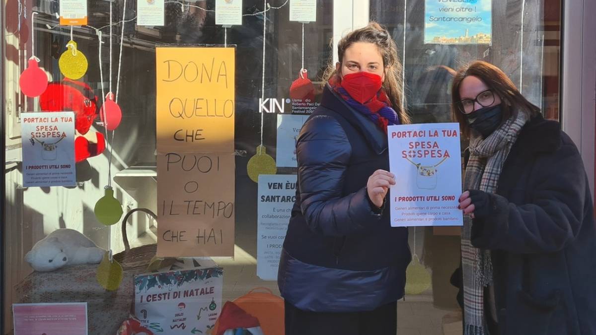 Santarcangelo, torna la spesa sospesa del gruppo CiViVo Ven èulta