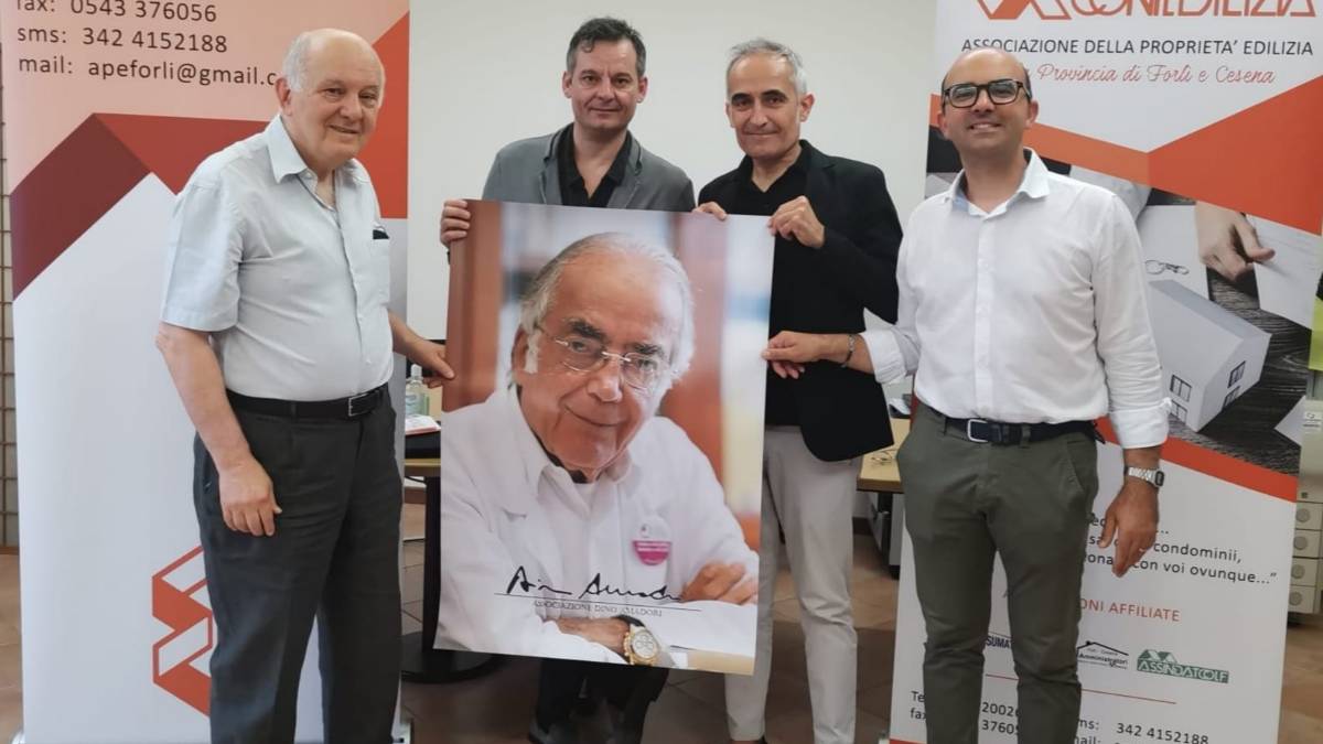 Forlì, Confedilizia a sostegno dell'associazione Dino Amadori nel nome di Marco Cobianchi