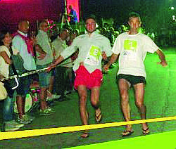 A Marzeno la corsa in infradito. Al vincitore premio in birra