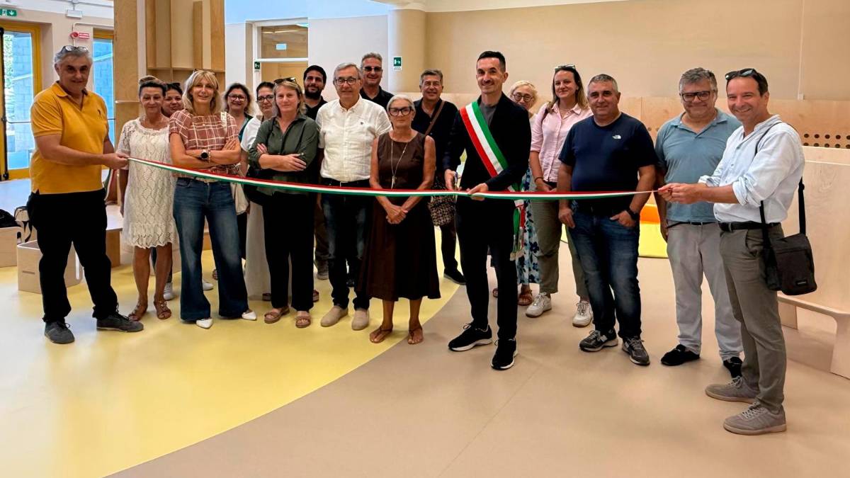 Cesenatico, inaugurato il nuovo asilo nido di via Leone