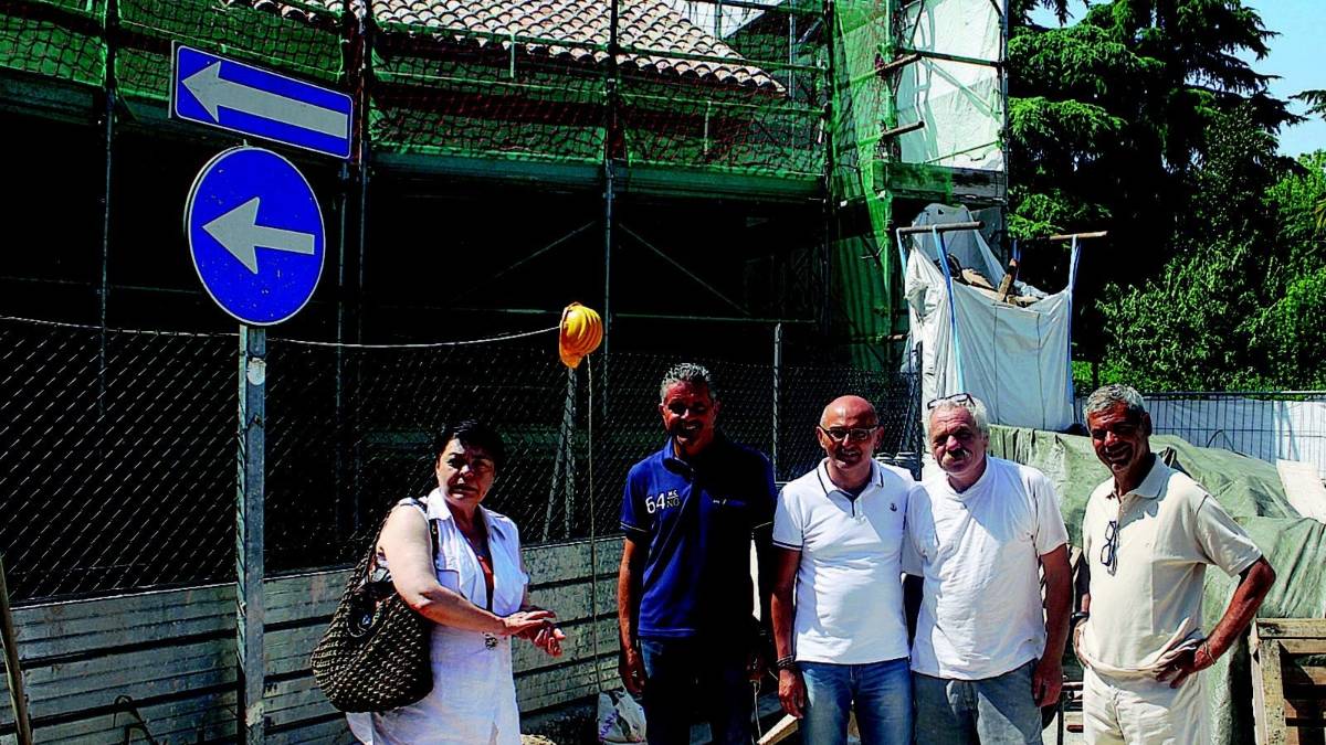 Portaccia: terminati i lavori sulla copertura, ora si interverrà sulle facciate
