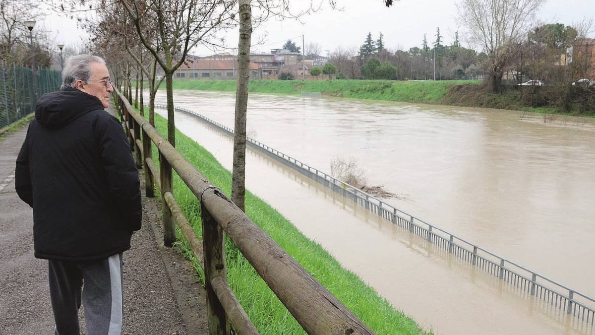 Allagamenti a Forlì e smottamenti nel comprensorio