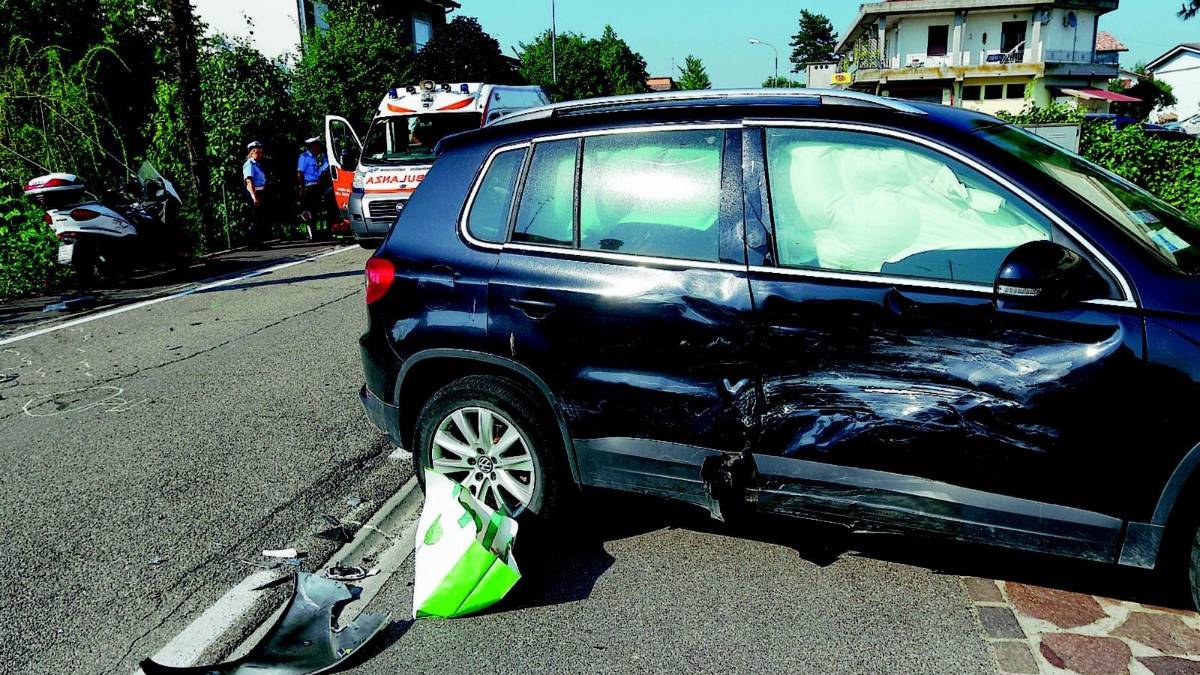 Scooter contro suv, muore un 62enne
