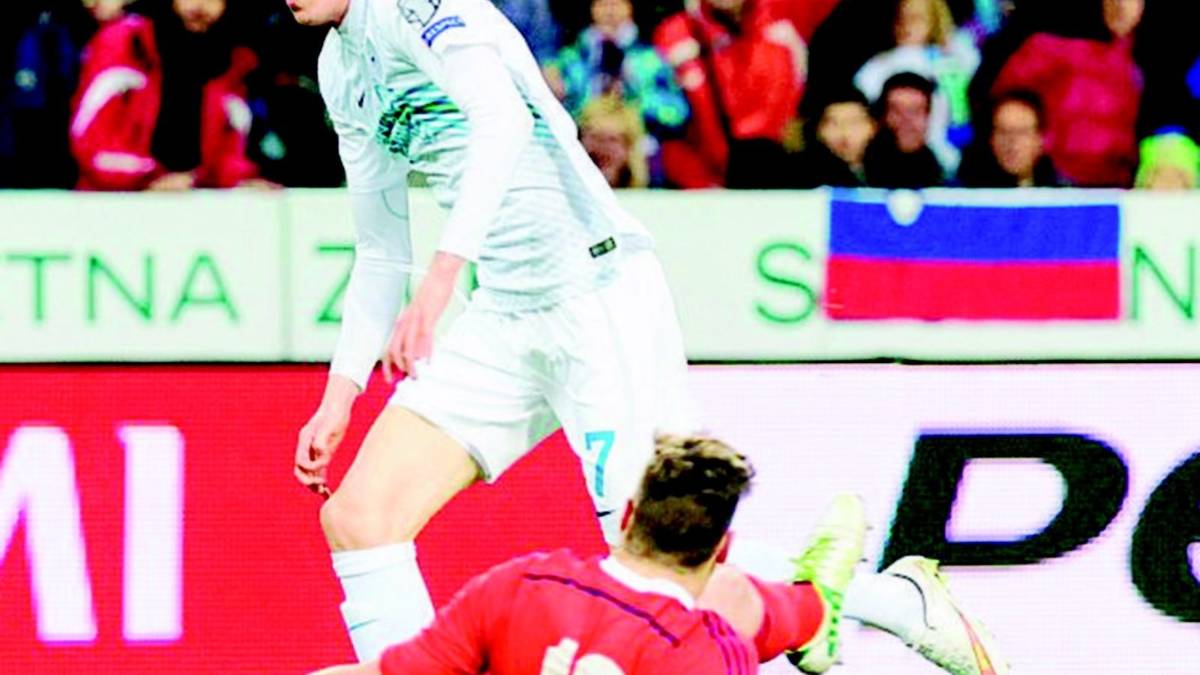Elia Benedettini tiene a galla San Marino per un tempo, poi la Slovenia dilaga