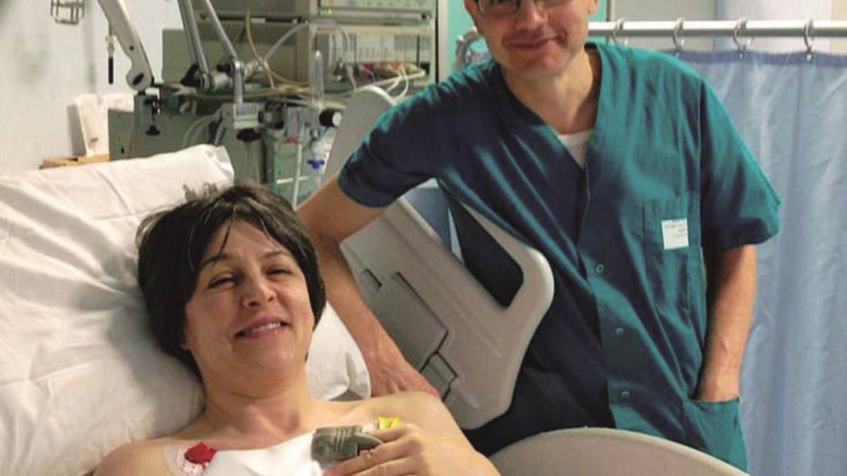 Dona il rene al figlio, intervento riuscito