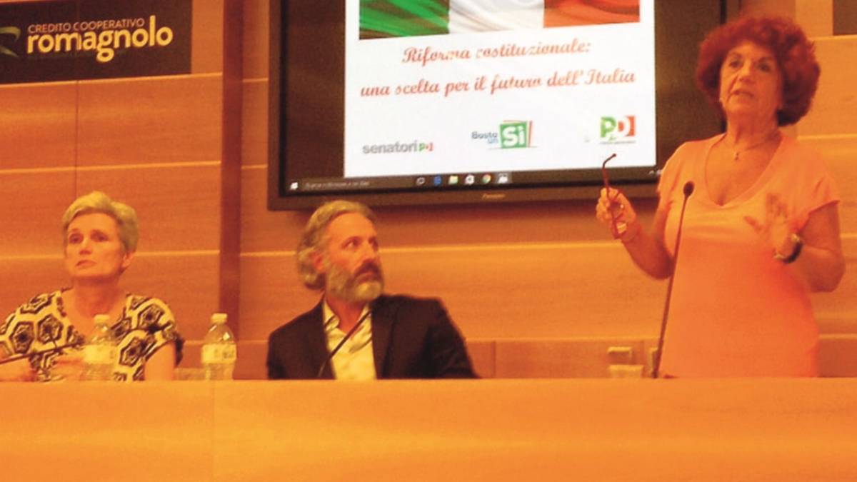 Incontro con la vice presidente del Senato