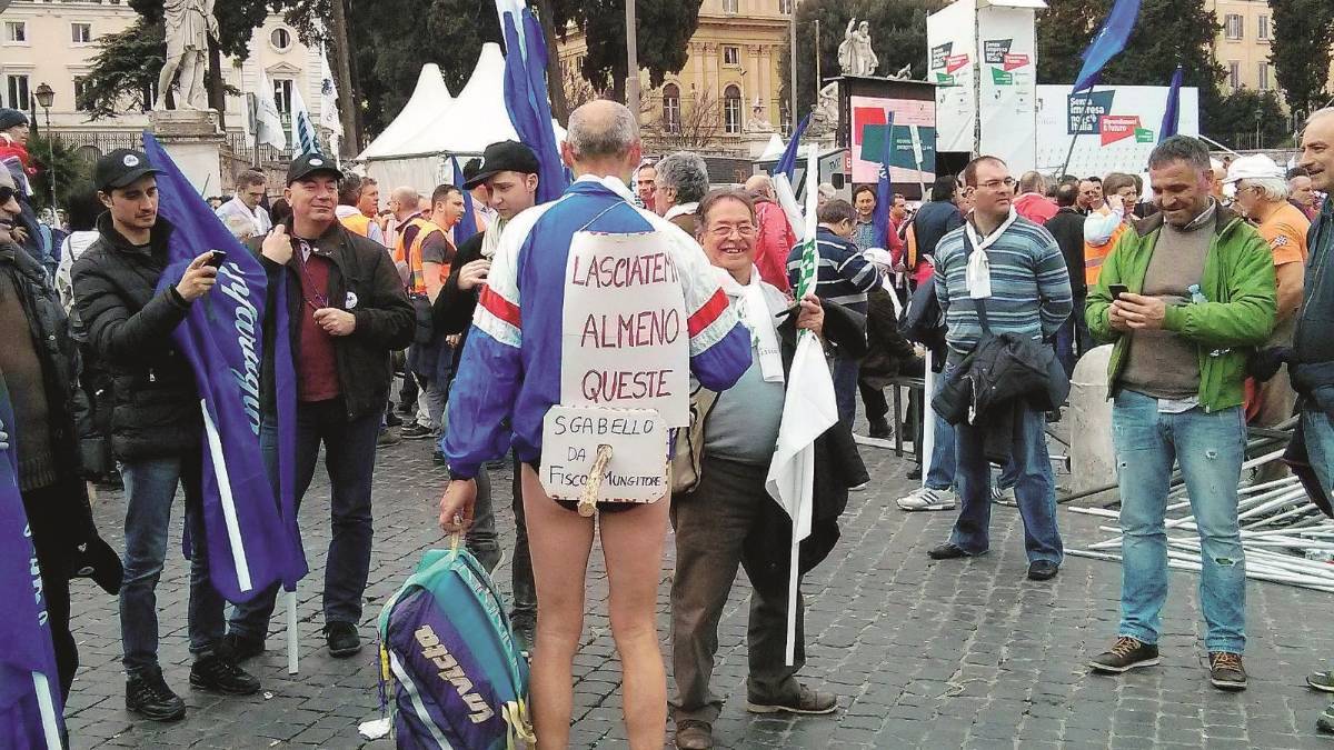 Rabbia e orgoglio dei piccoli imprenditori