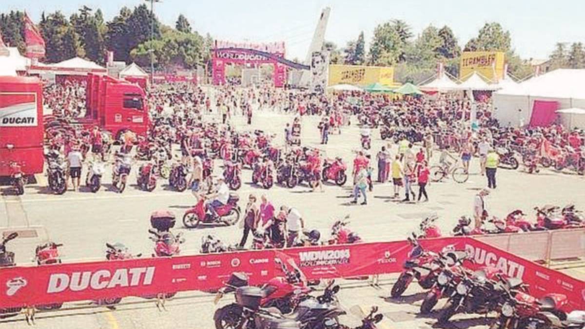 Ducati, il rombo dei 65mila