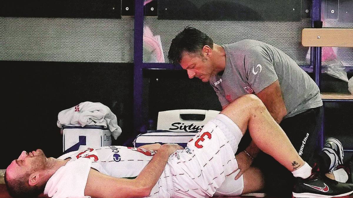 Lesione muscolare per Esposito