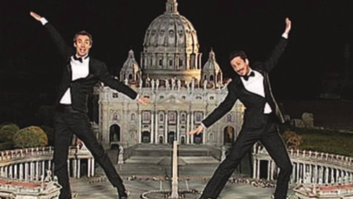 Girata a Italia in Miniatura la sigla di Giass, nuovo programma di Luca & Paolosu Canale 5
