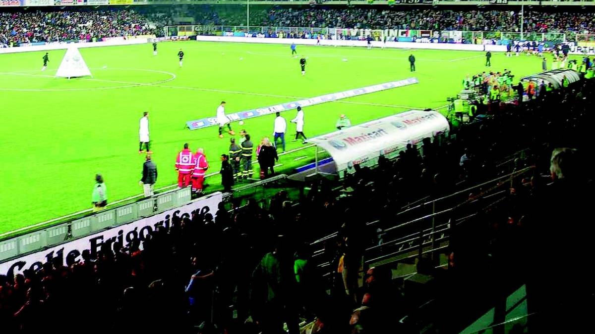 Stadio Manuzzi verso l'Europeo under 21 e il cambio dell'erba
