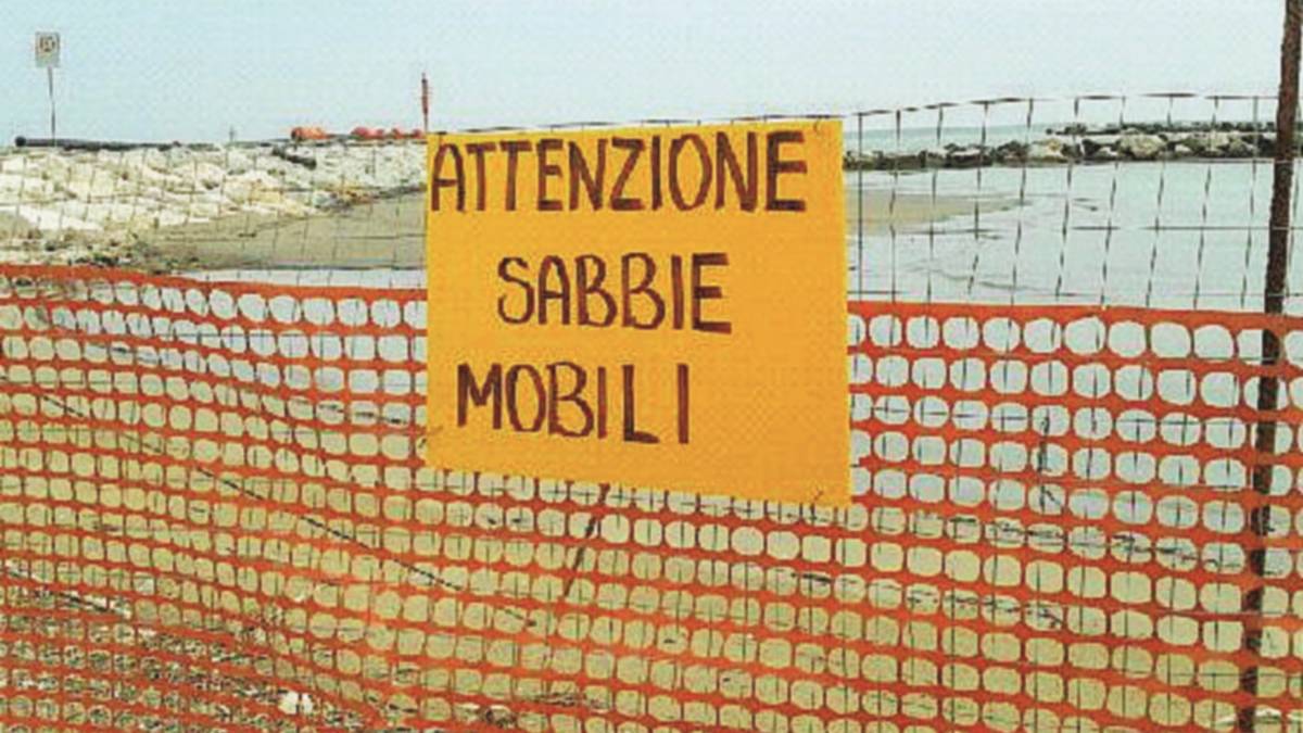 Allarme sabbie mobili