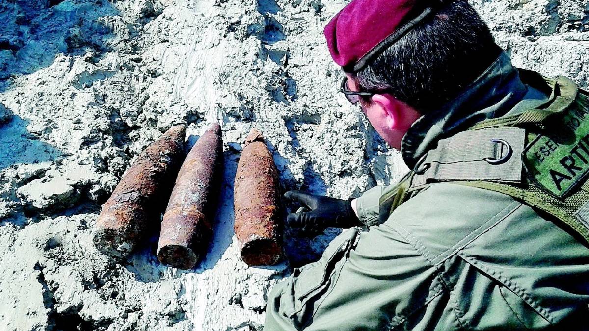 Rimossi e fatti esplodere ordigni bellici