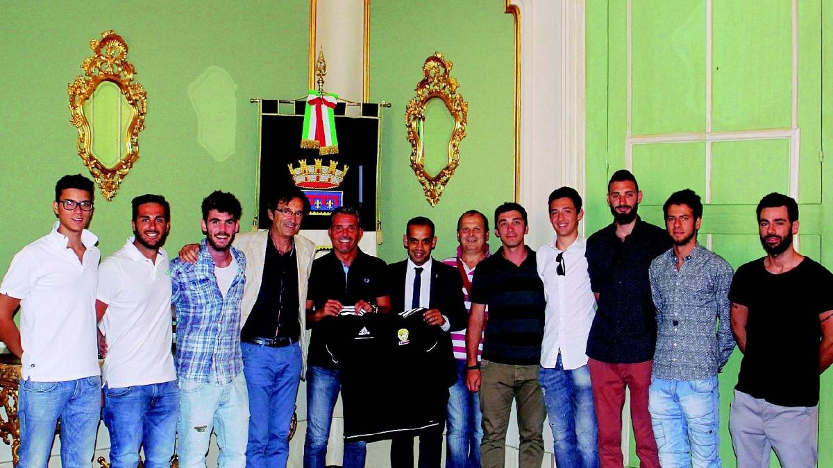 La promozione della Virtus festeggiata in Comune