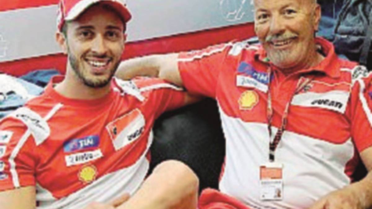 Rubata la moto al padre di Andrea Dovizioso