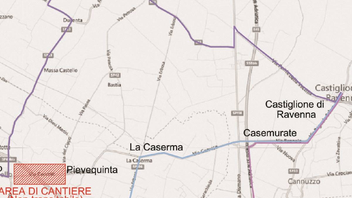 Cervese chiusa per tre mesi da Carpinello a Pievequinta