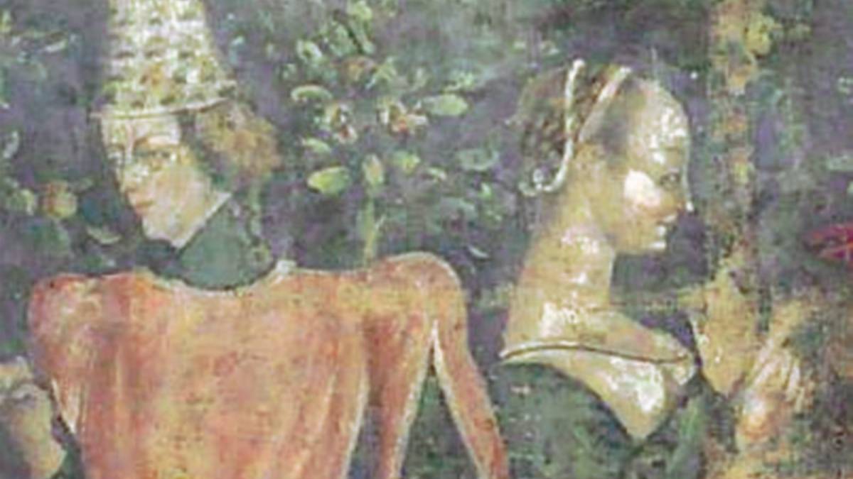 L'incanto dell'affresco al Mar