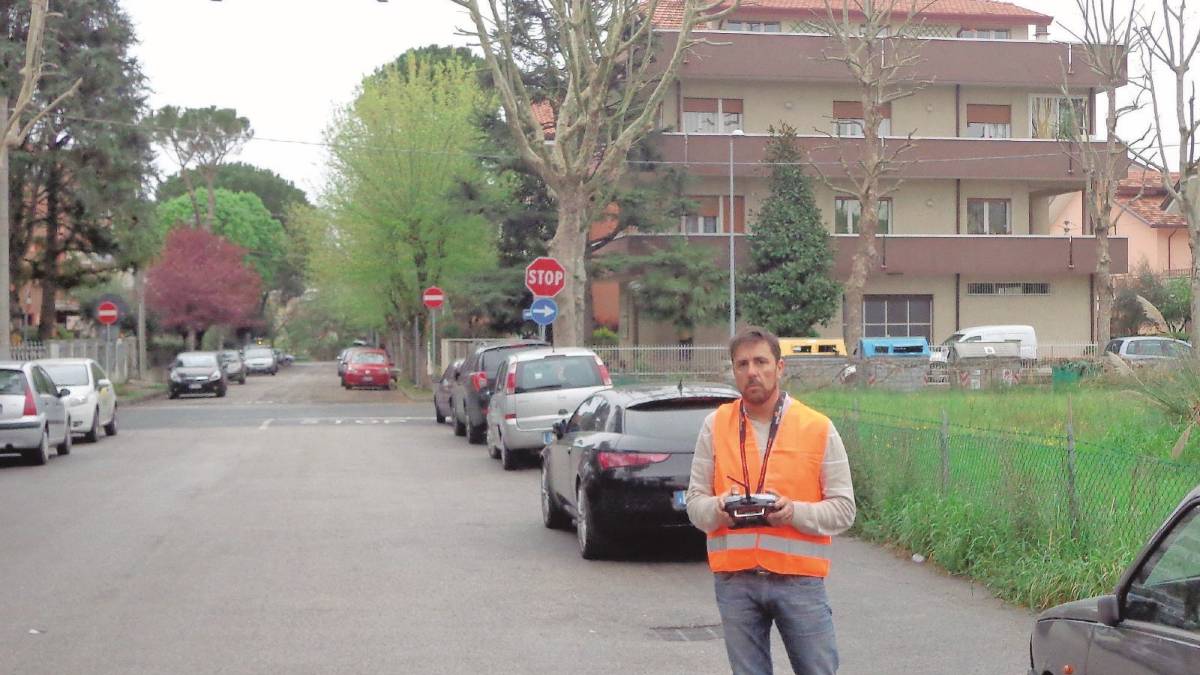 Incidenti d'auto, un drone stana i colpevoli
