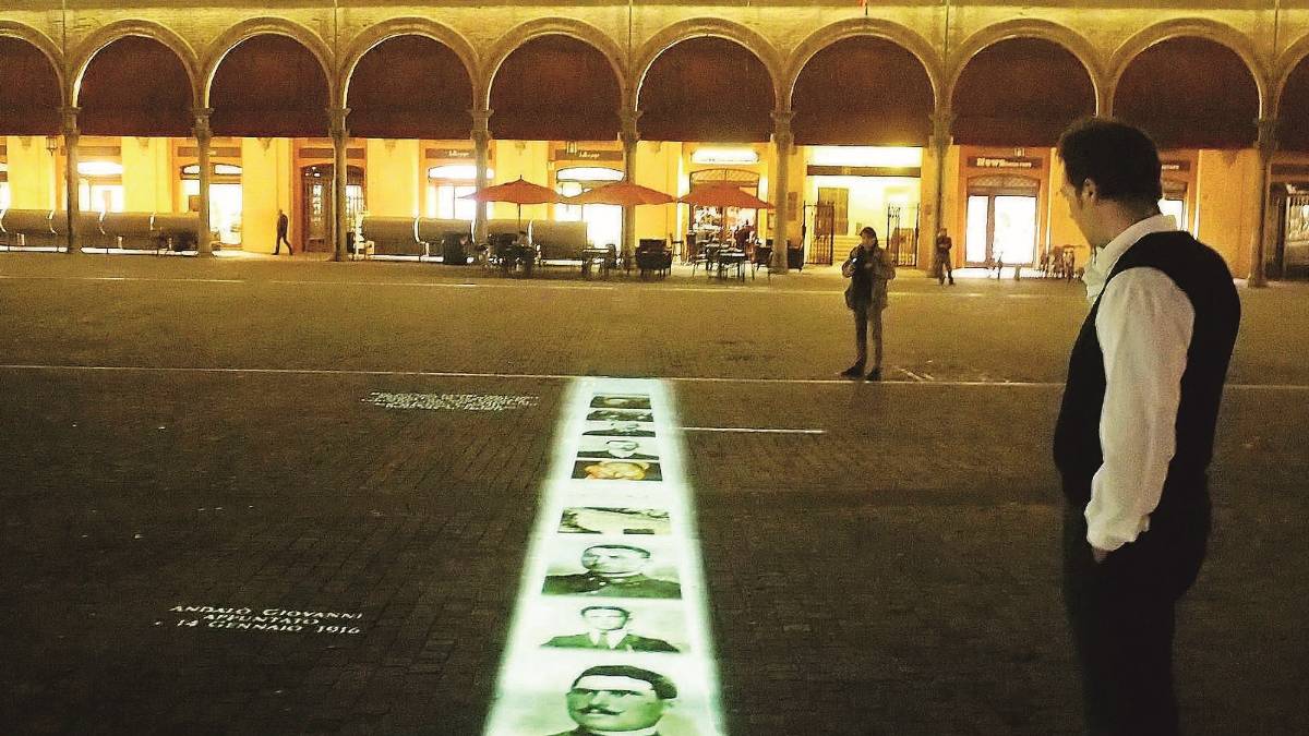 L'opera immateriale si riaccenderà da domenica