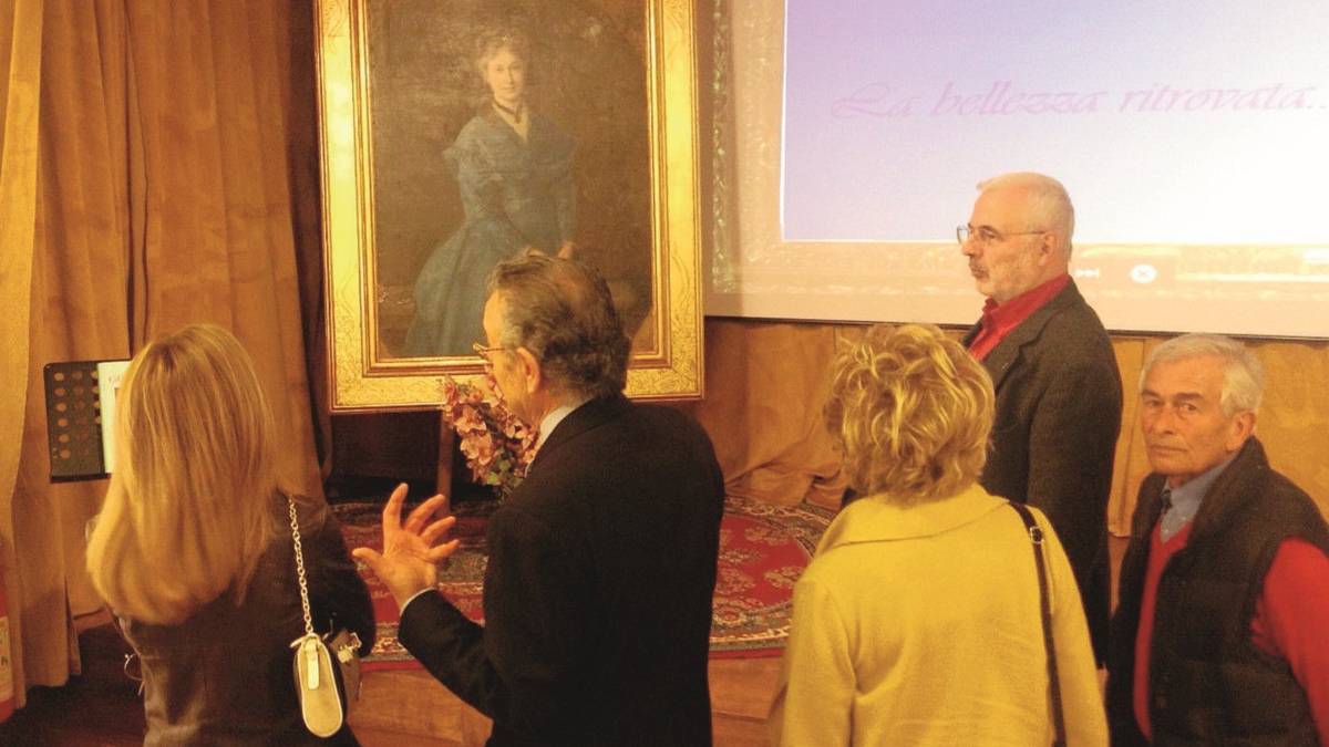 Tornati all'antico splendore 2 busti e il ritratto di Silvia