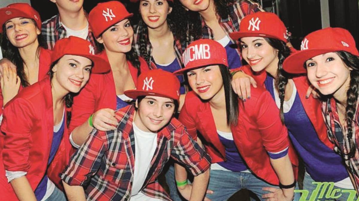 Quelli che il calcio il giorno della Befana all'Hip hop contest di Riccione