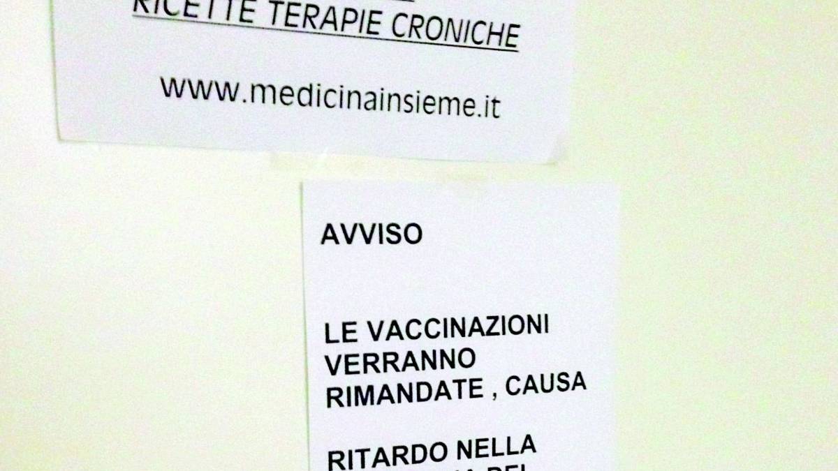 Vaccini in ritardo