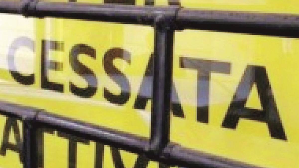 Commercio: 600 negozi chiusi e persi 2.600 posti di lavoro