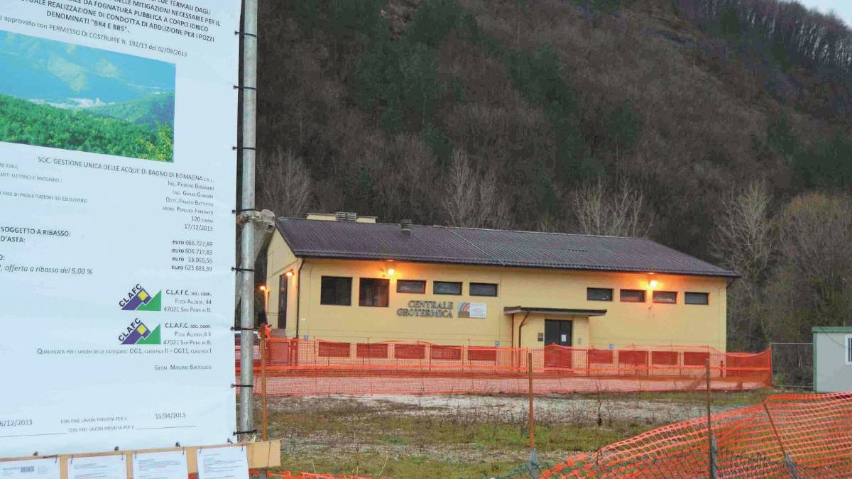 Acque termali scollegate dalle fogne