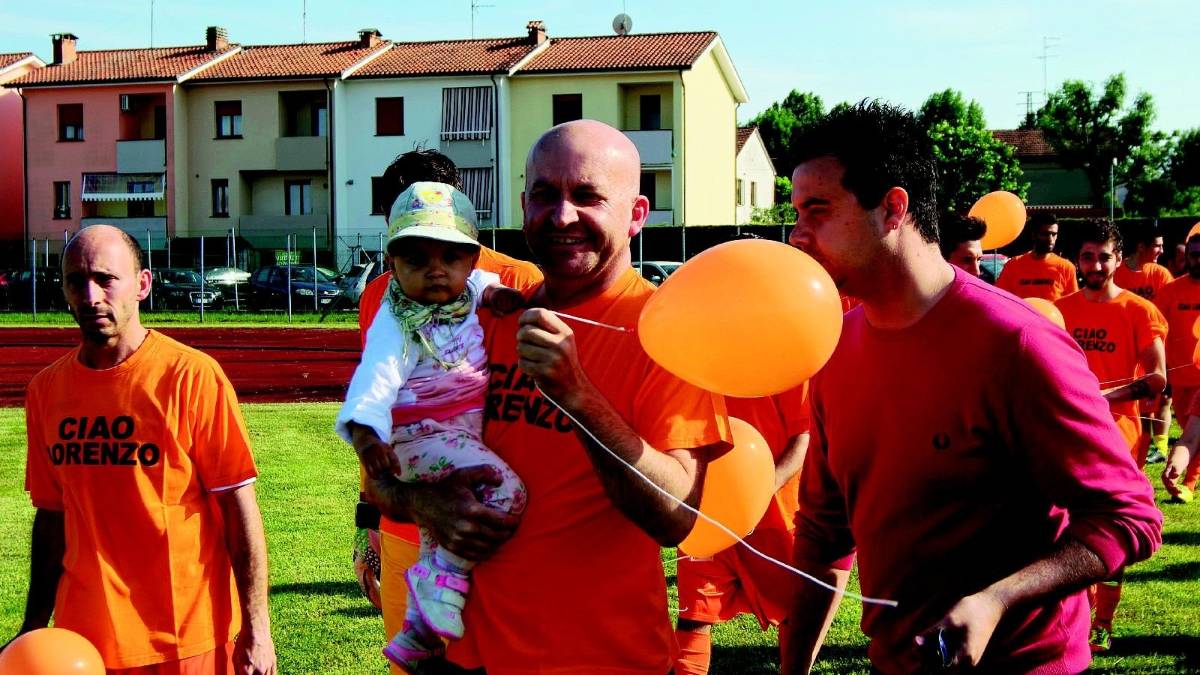 Il Sassuolo in campo per il giardino di Lorenzo